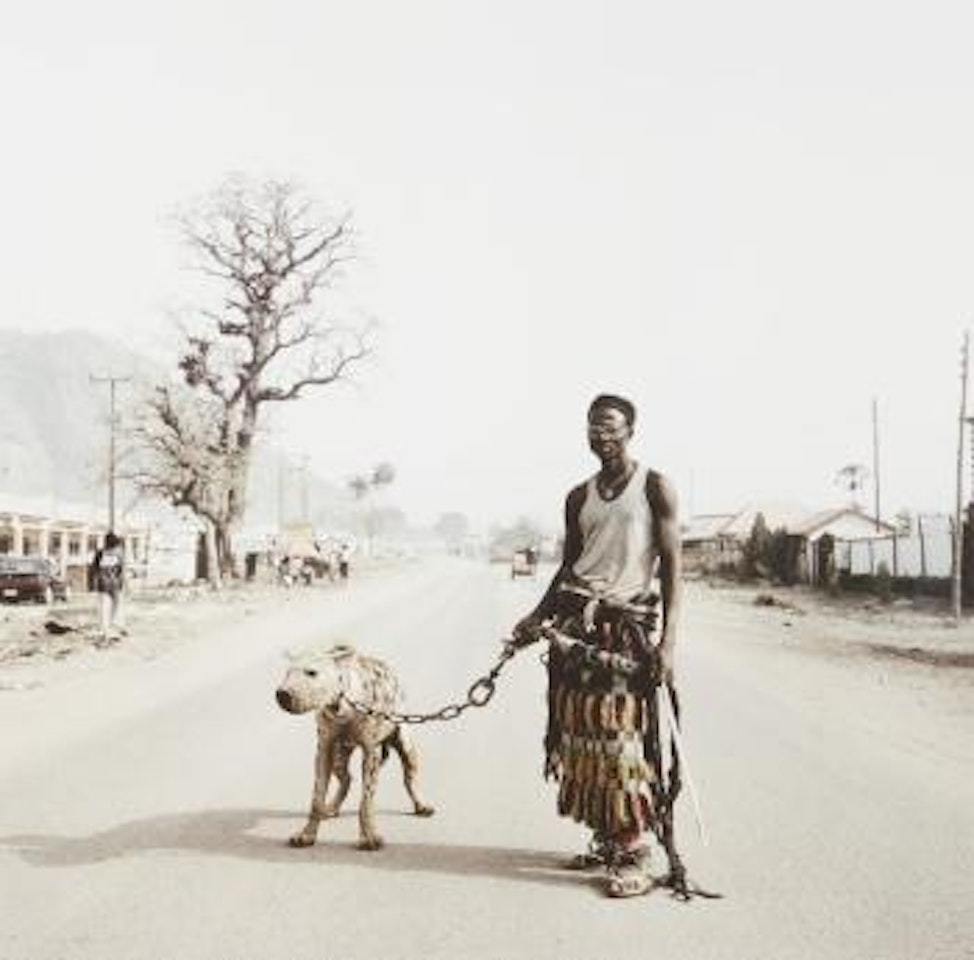 Mallam Galadima Ahmadu with Jamis, Nigeria from The Hyena Men by Pieter Hugo