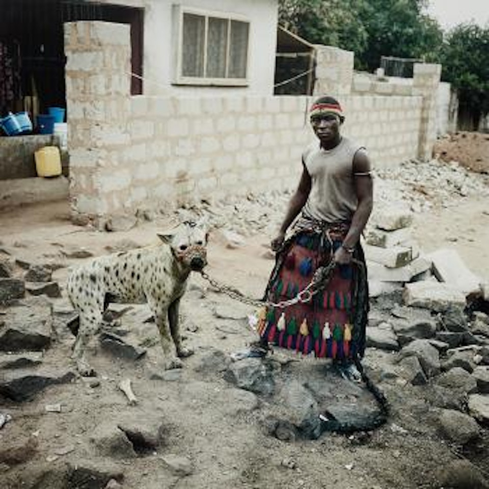 Mohammed Rabiu with Jamis, Asaba, Nigeria from The Hyena Men II by Pieter Hugo