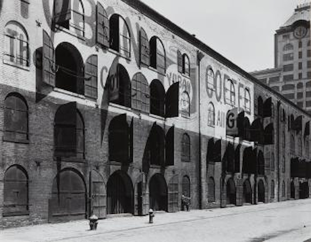 Yuban Warehouse, Brooklyn, New York by Berenice Abbott
