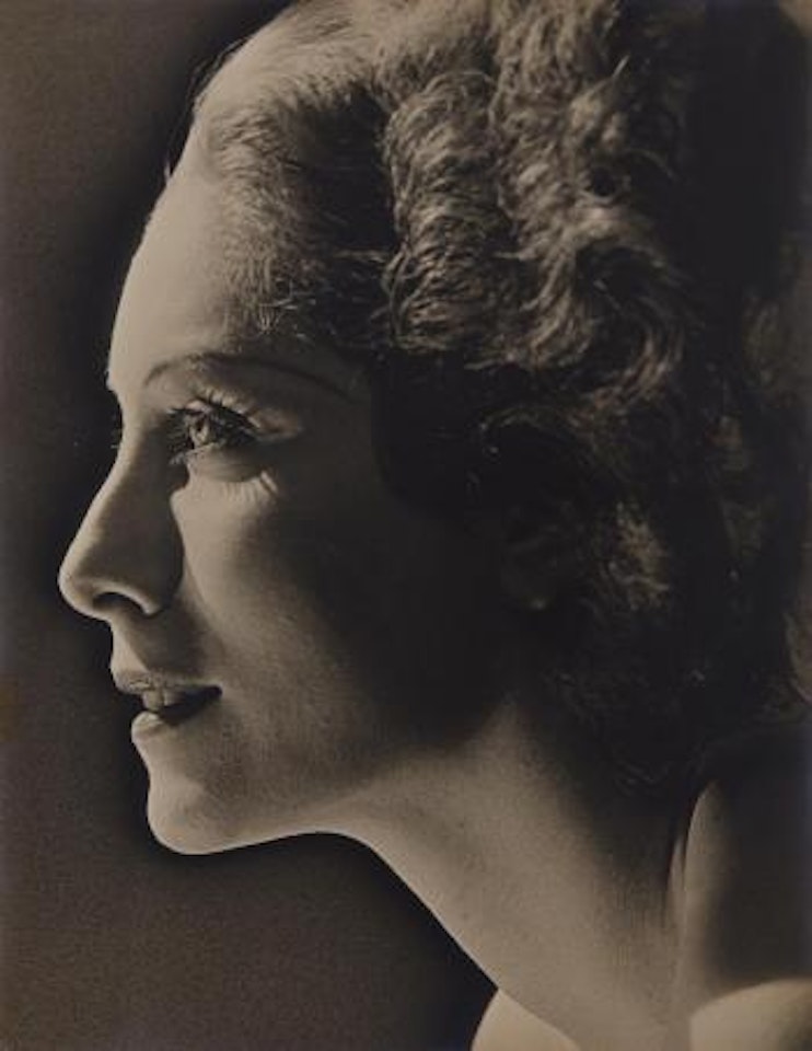 Profile Study of a Woman by Man Ray