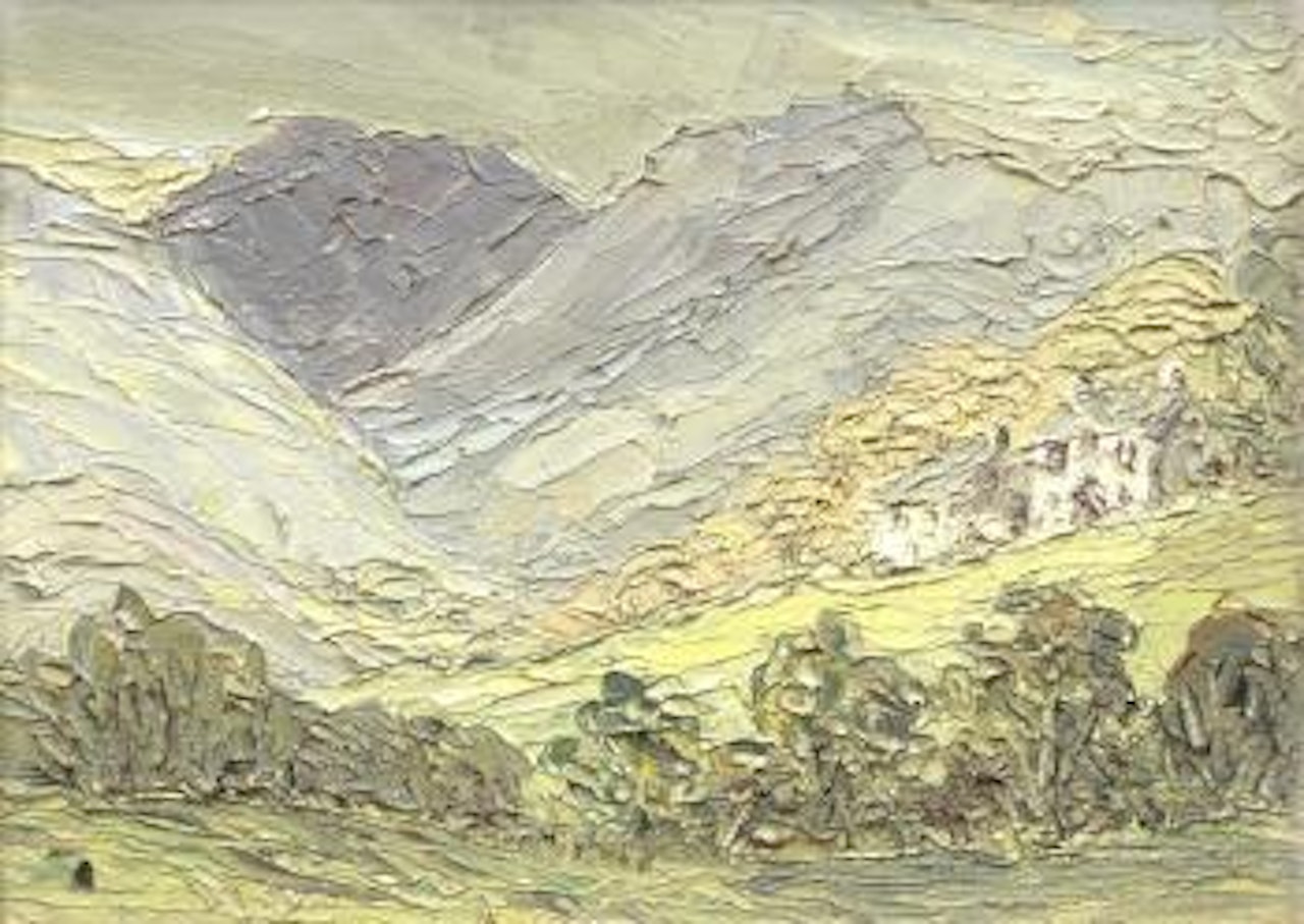 Sunshine and Rain in the Newlands Valley by Helen Bradley