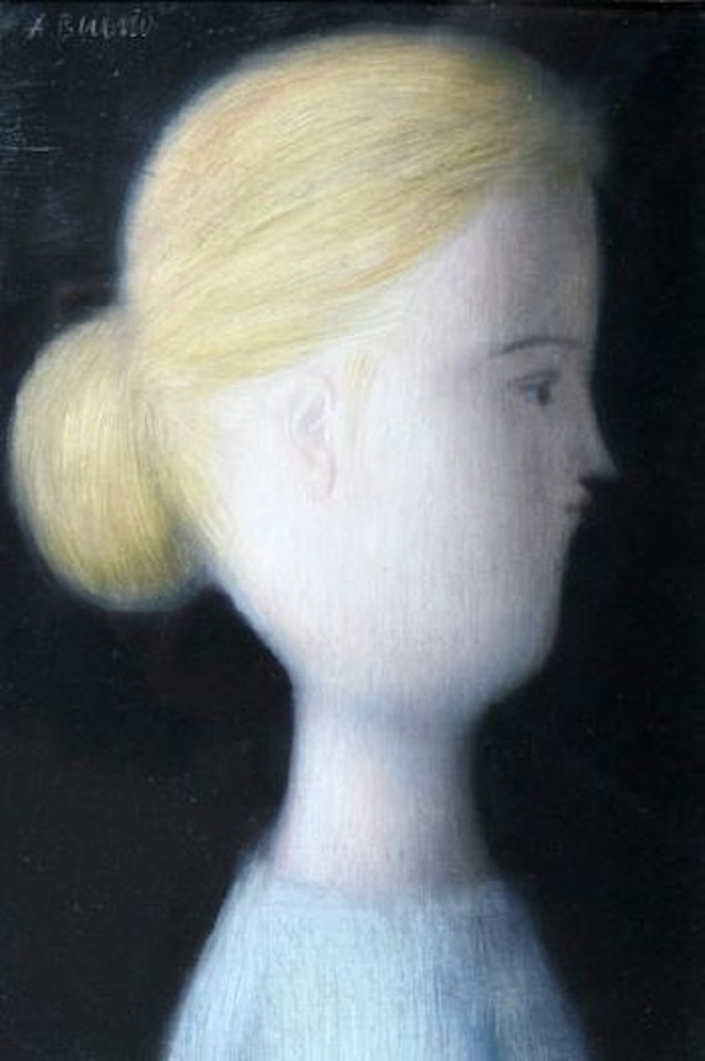 Profilo di fanciulla by Antonio Bueno