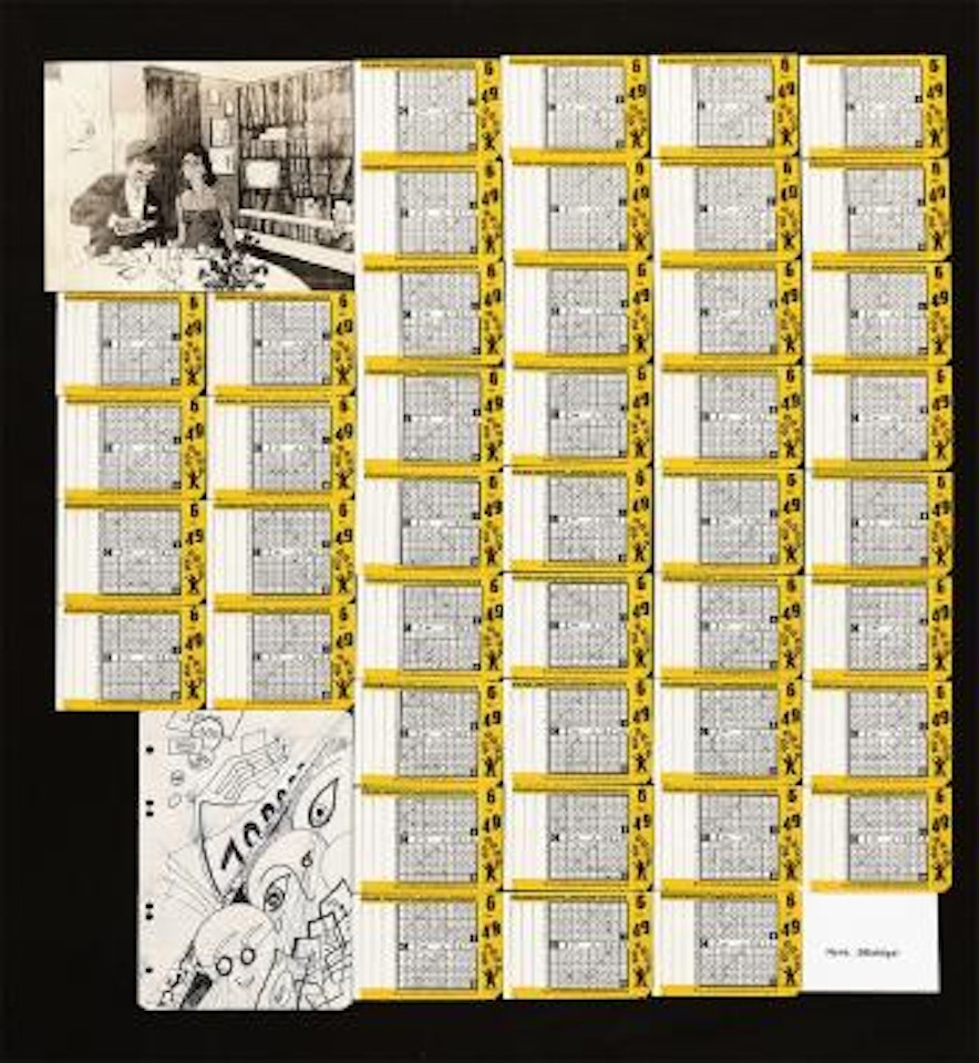 Hurra, 3Richtige! by Sigmar Polke