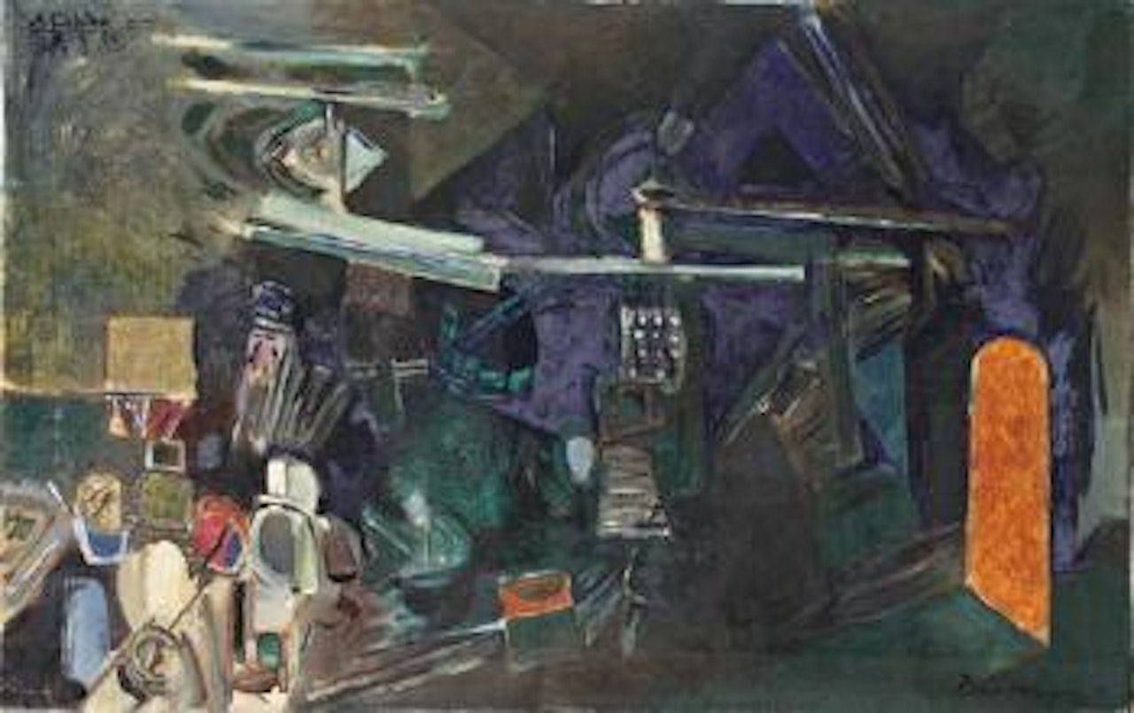 Visite au monument by Avigdor Arikha