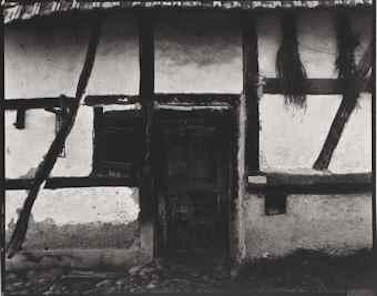 Barn Façade, Haut Rhin, France 1950 by Paul Strand