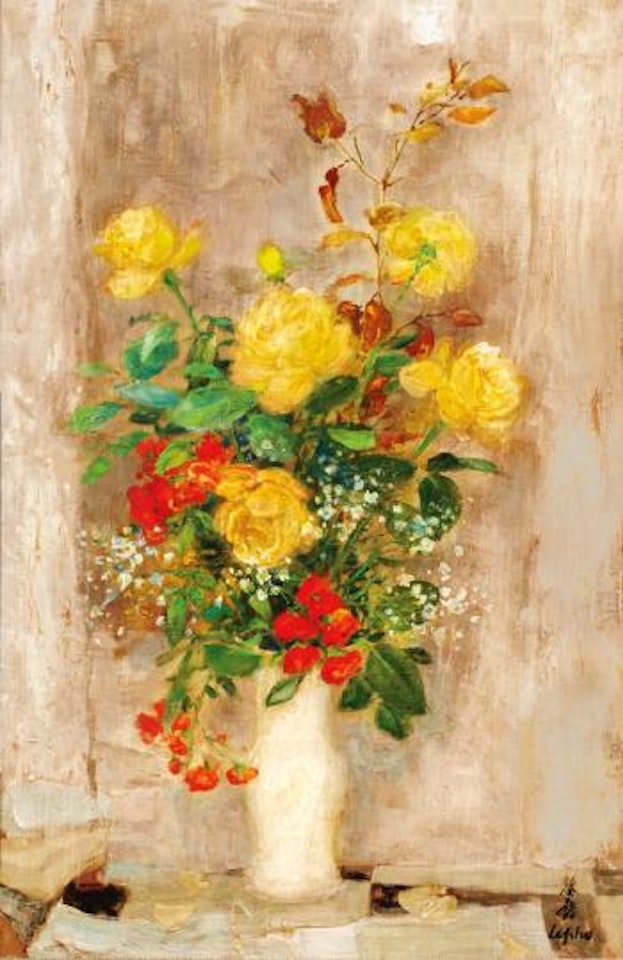 Yellow Roses by Le Pho