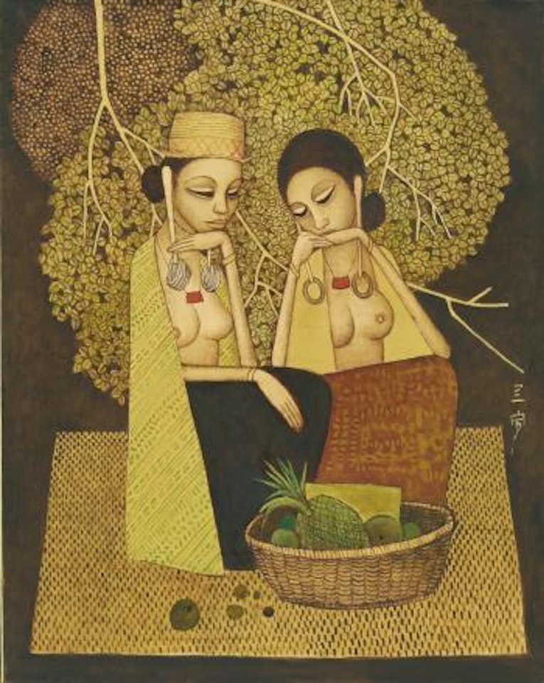 Sarawak Girls by Cheong Soo Pieng