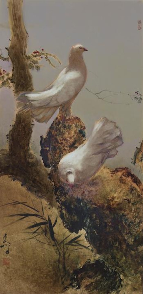 Doves by Lee Man Fong