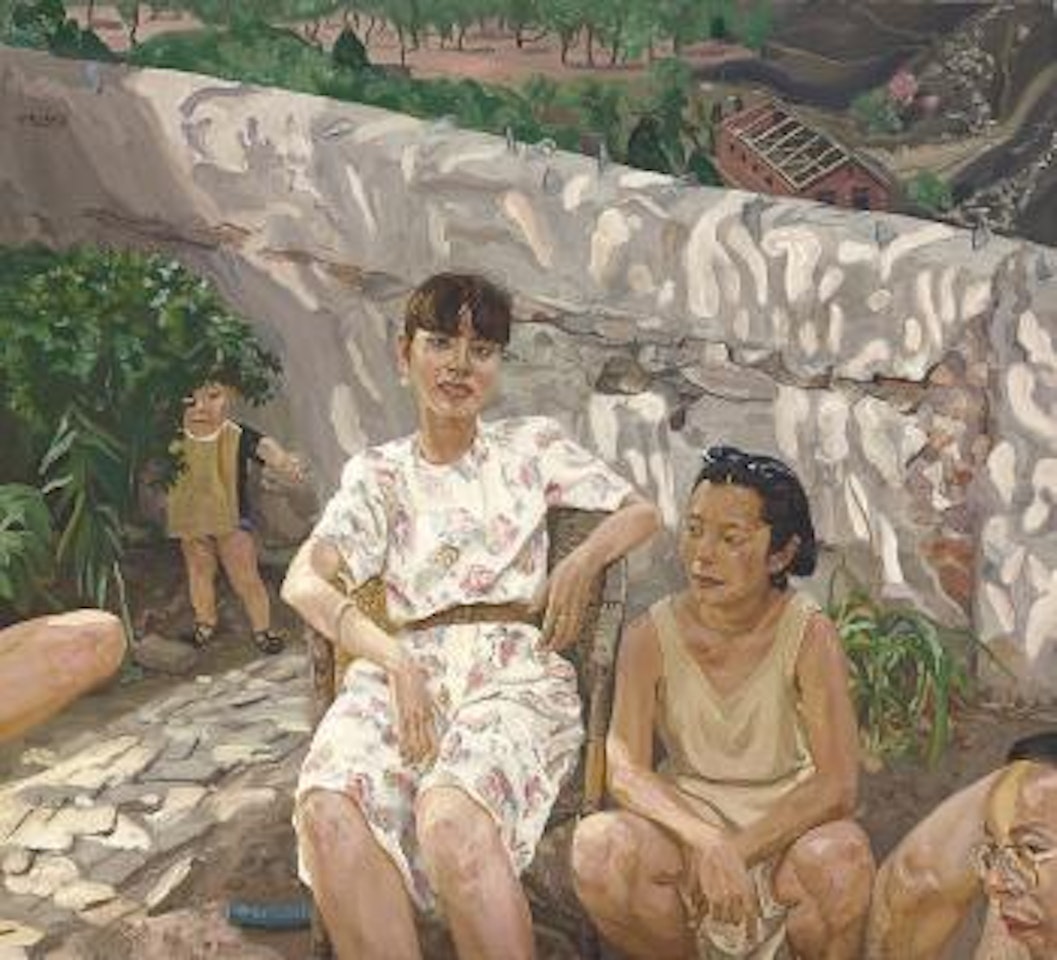 Relaxing in Spring by Liu Xiaodong