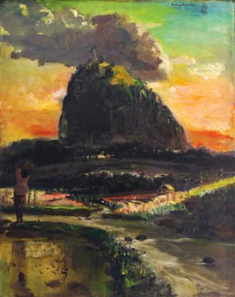 Pulang Bawa Kaju (Bringing Wood Home) by Sindutomo Sudjojono