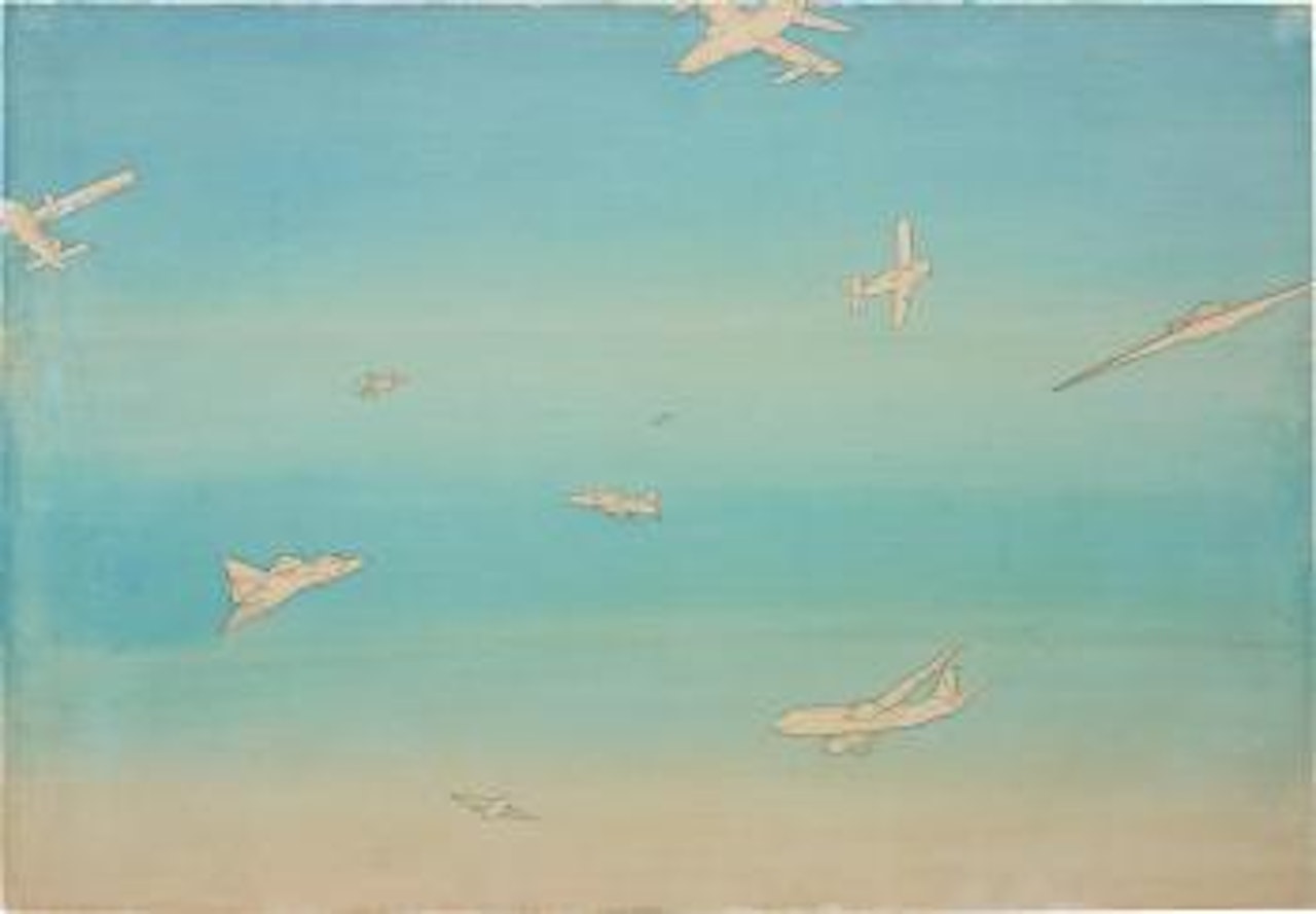 Cieli ad alta quota by Alighiero Boetti