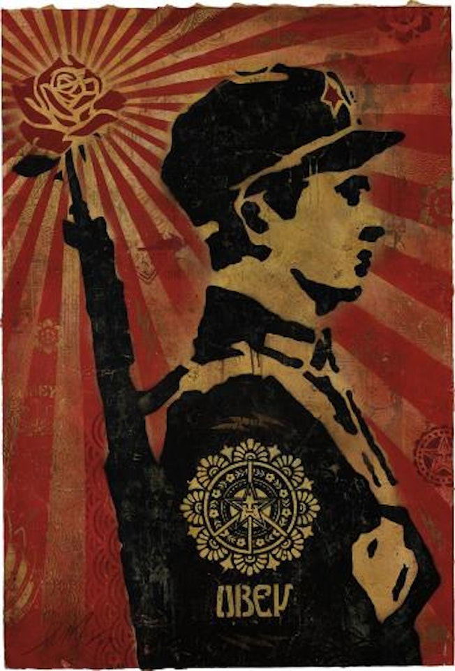 Rose Soldier by Shepard Fairey