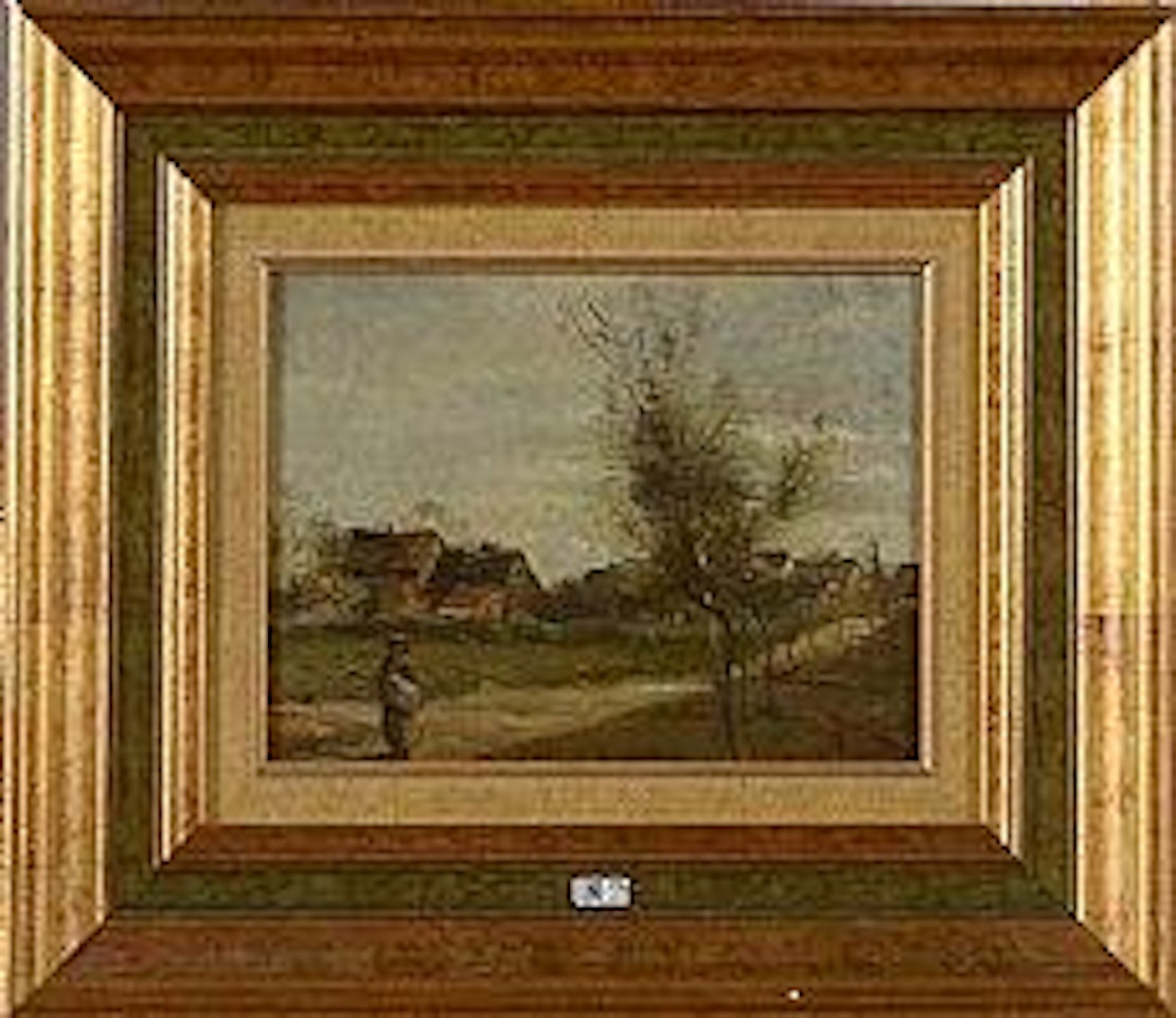 Paysage animé by Jean Baptiste Camille Corot