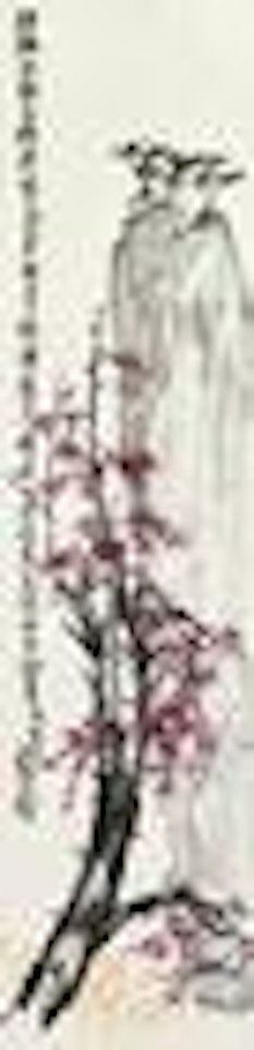 Birds and Plum Blossom by Wang Zhen