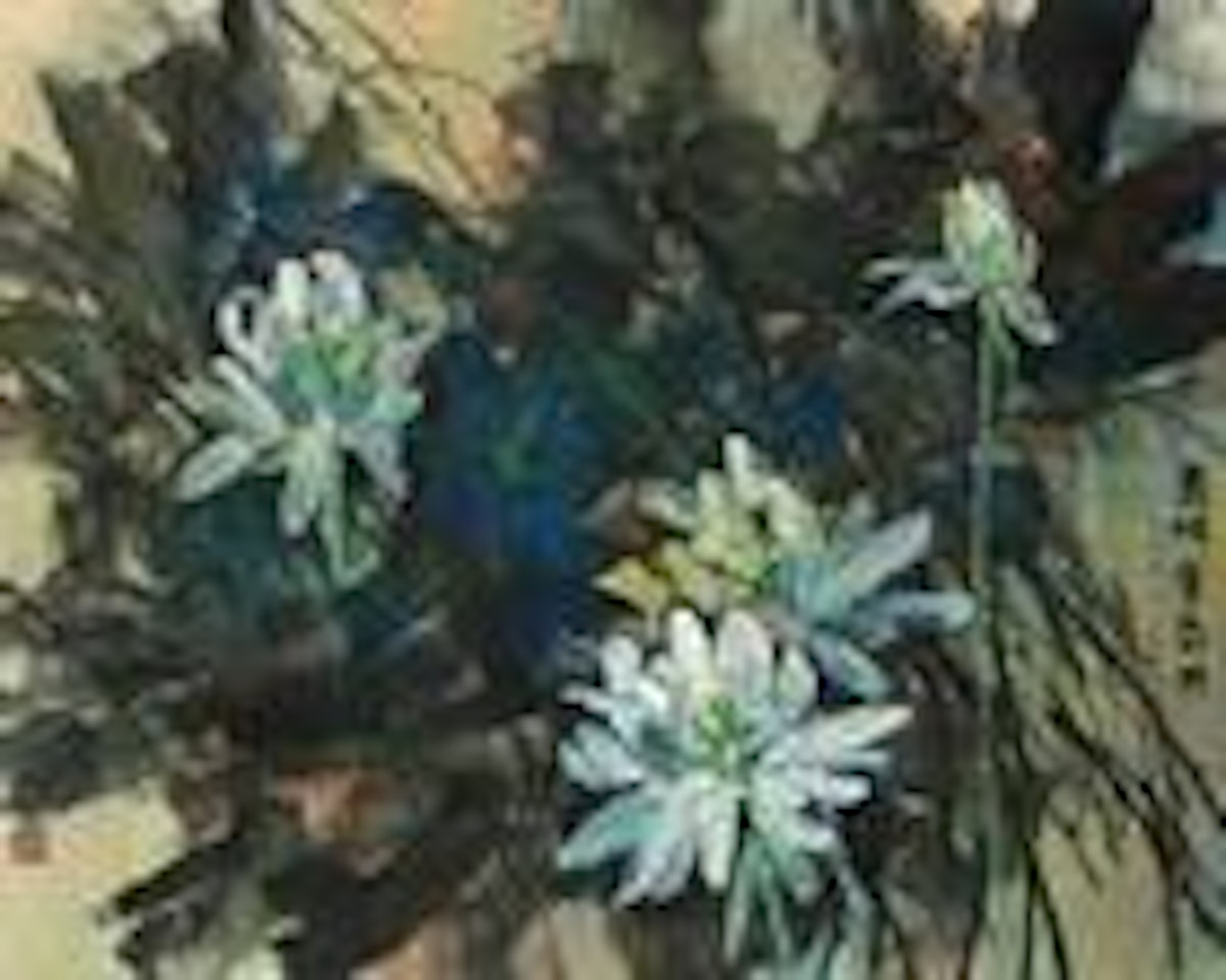 Lotus by Huang Yongyu