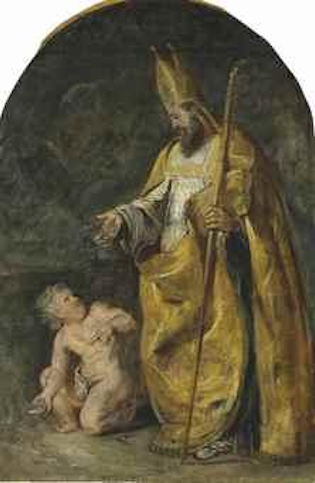 The Vision of Saint Augustine by Peter Paul Rubens