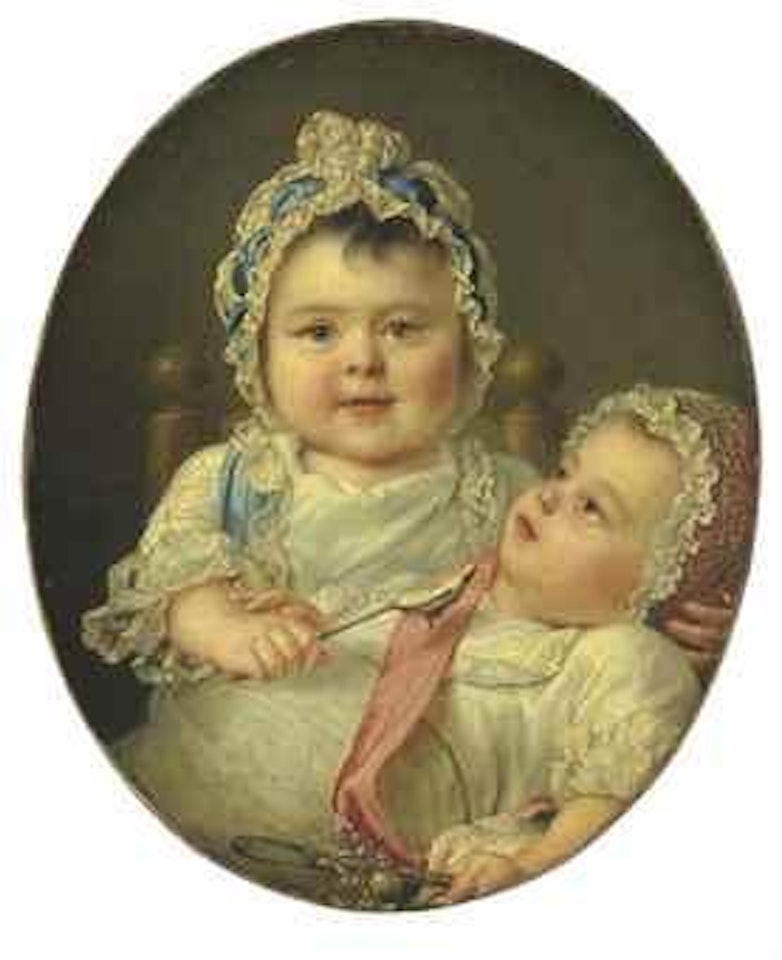 The little nursemaid by Francois Hubert Drouais