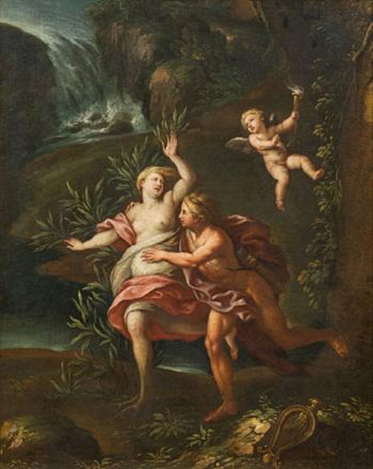 Apollo and Daphne by Attributed to Carlo Maratta