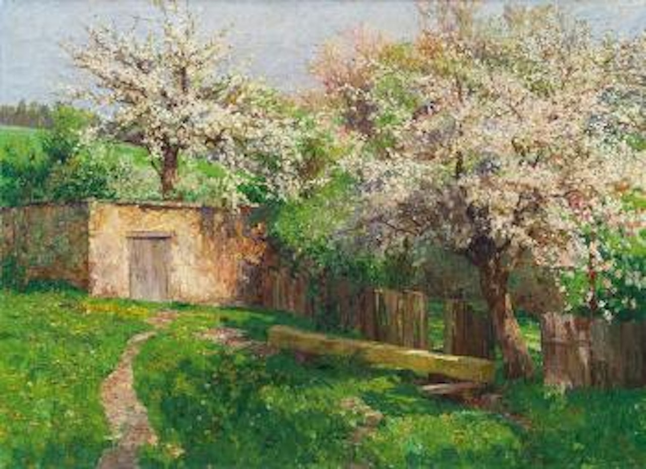 Spring in Felling near Gföhl by Olga Wisinger-Florian
