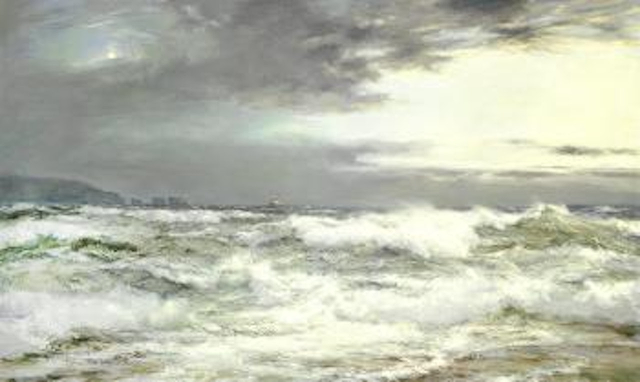 The Night Ferry by Montague Dawson