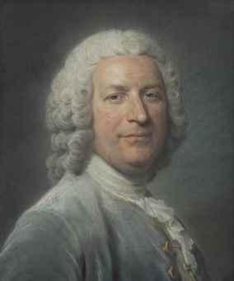 Portrait de Pierre-Claude Nivelle de la Chaussée by Maurice Quentin de la Tour