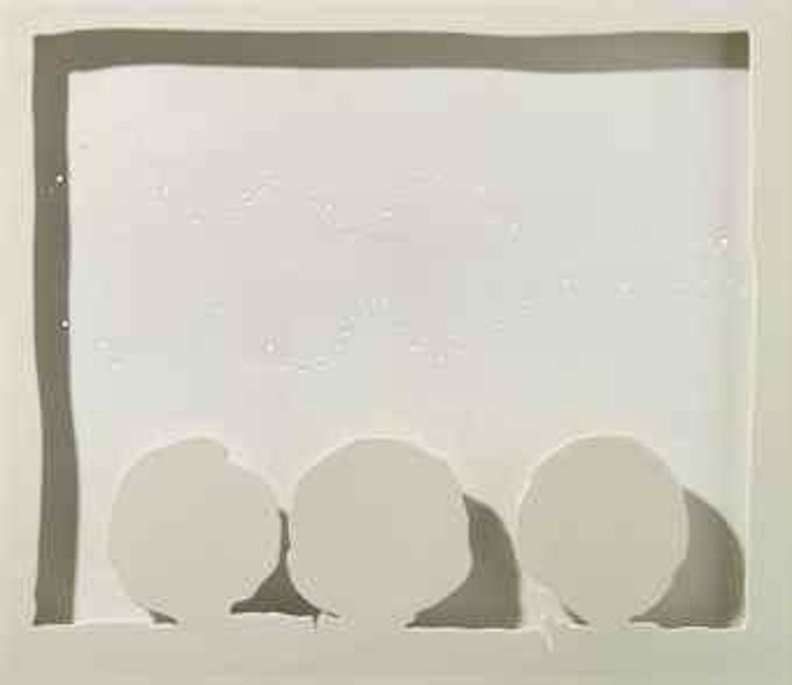 Concetto spaziale, [Teatrino] by Lucio Fontana