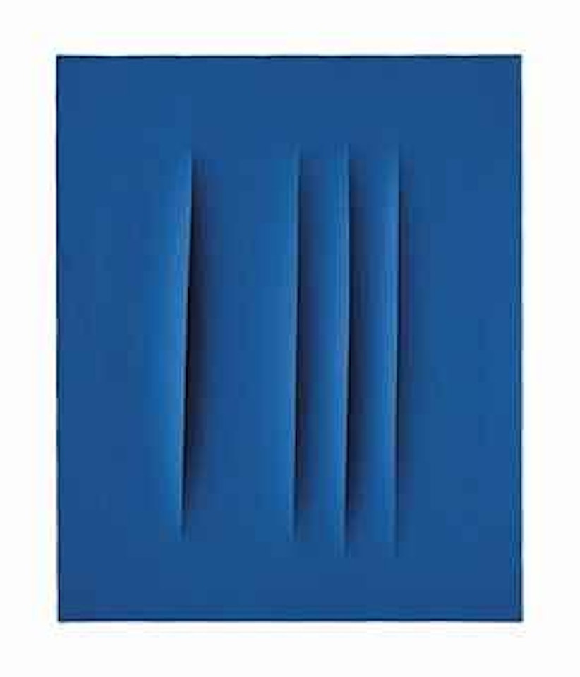 Concetto spaziale, Attese by Lucio Fontana