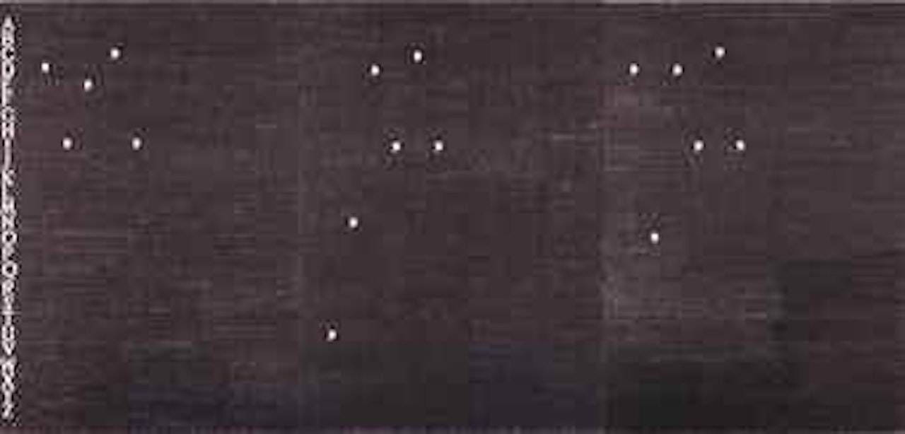 Dieci undici dodici by Alighiero Boetti