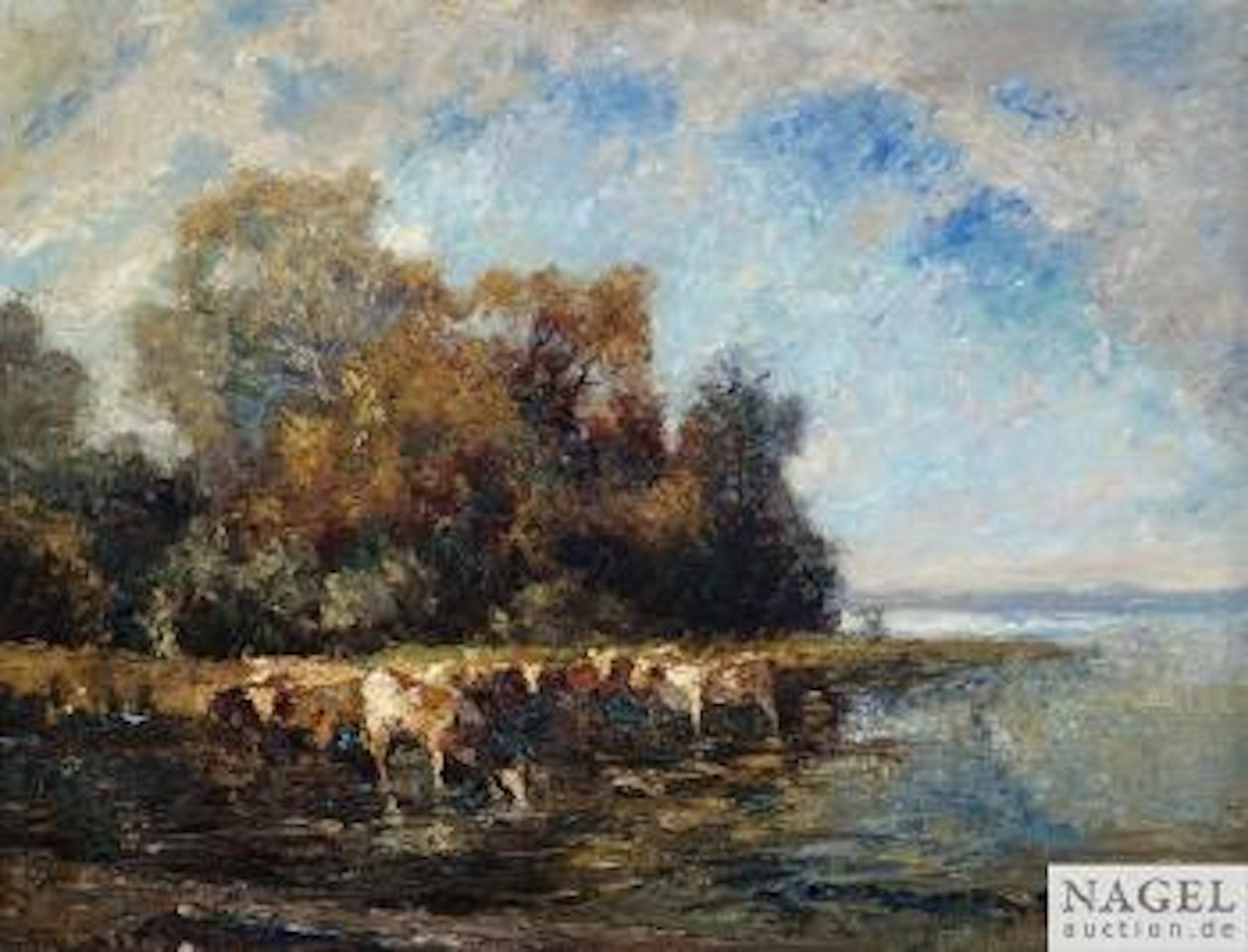 Abendsonne am Chiemsee' by Otto Pippel