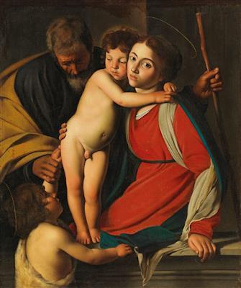 The Holy Family with the Infant Saint John the Baptist by Caravaggio