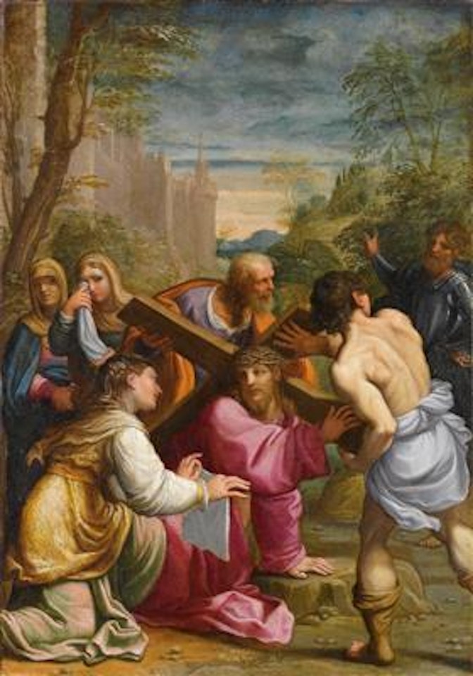 Christ bearing the Cross by Guido Reni