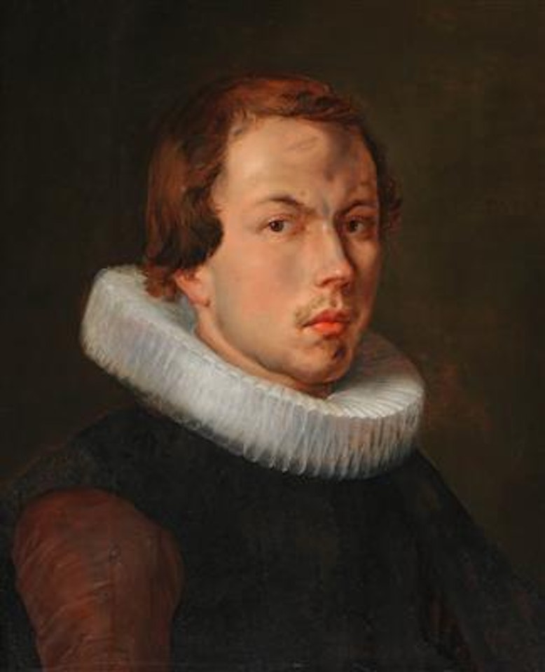 Portrait of a man, bust-length, in a ruff by Flemish School
