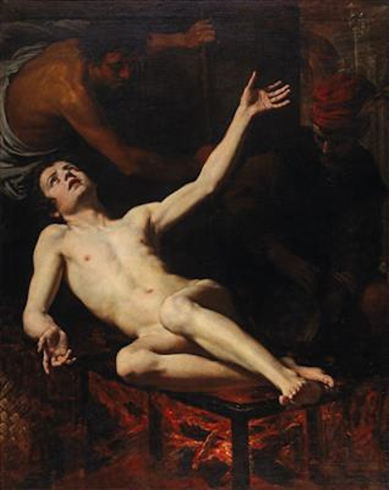 The Martyrdom of Saint Lawrence by Domenico Fiasella