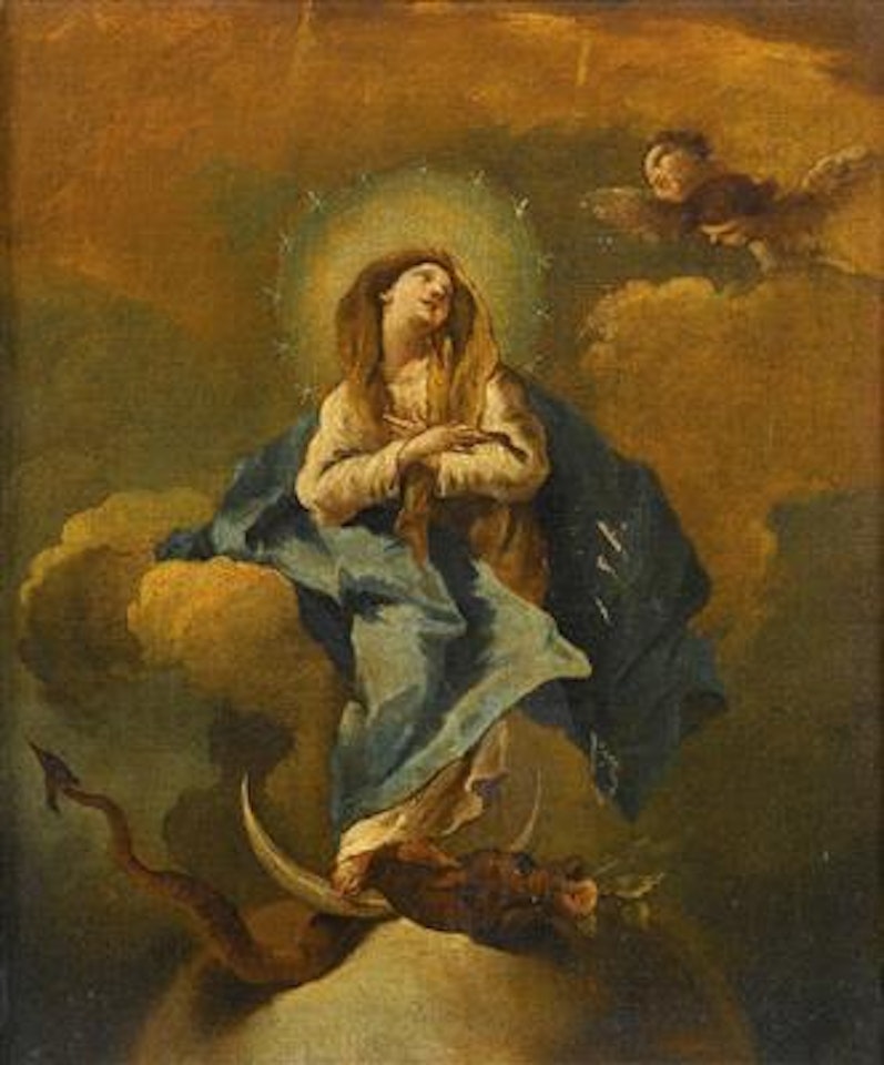 The Immaculate Conception by Francesco Guardi
