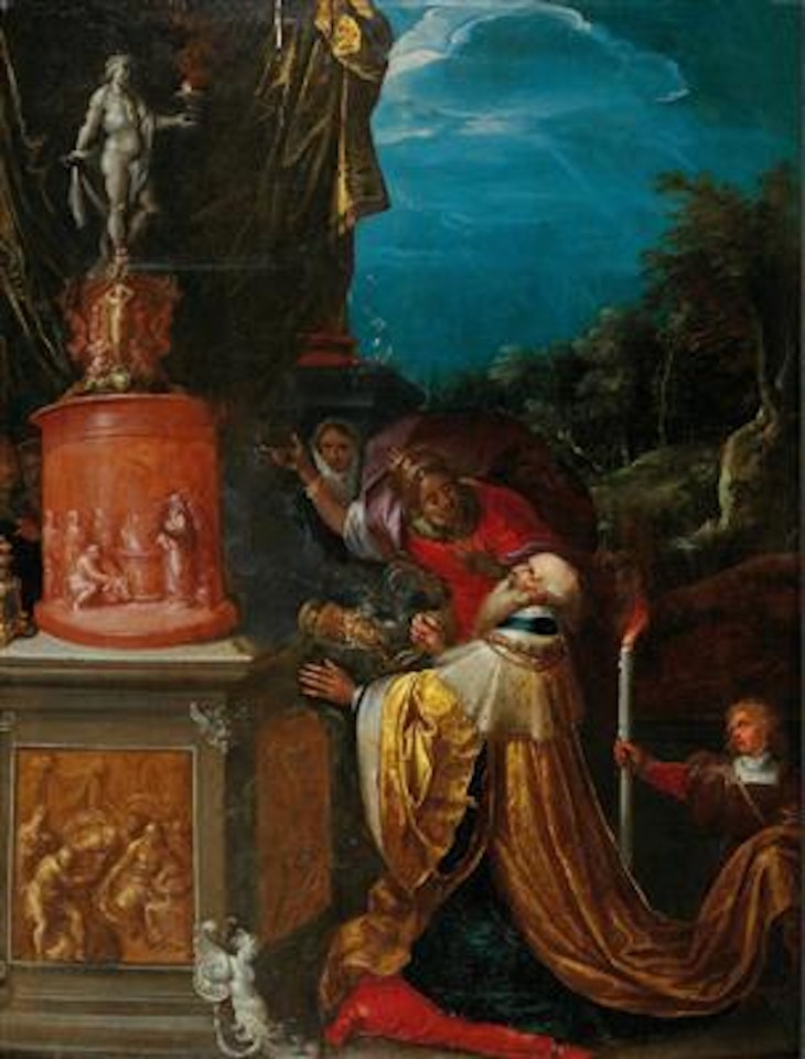 Solomon’s Idolatry(1, Kings 11) by Frans Francken II