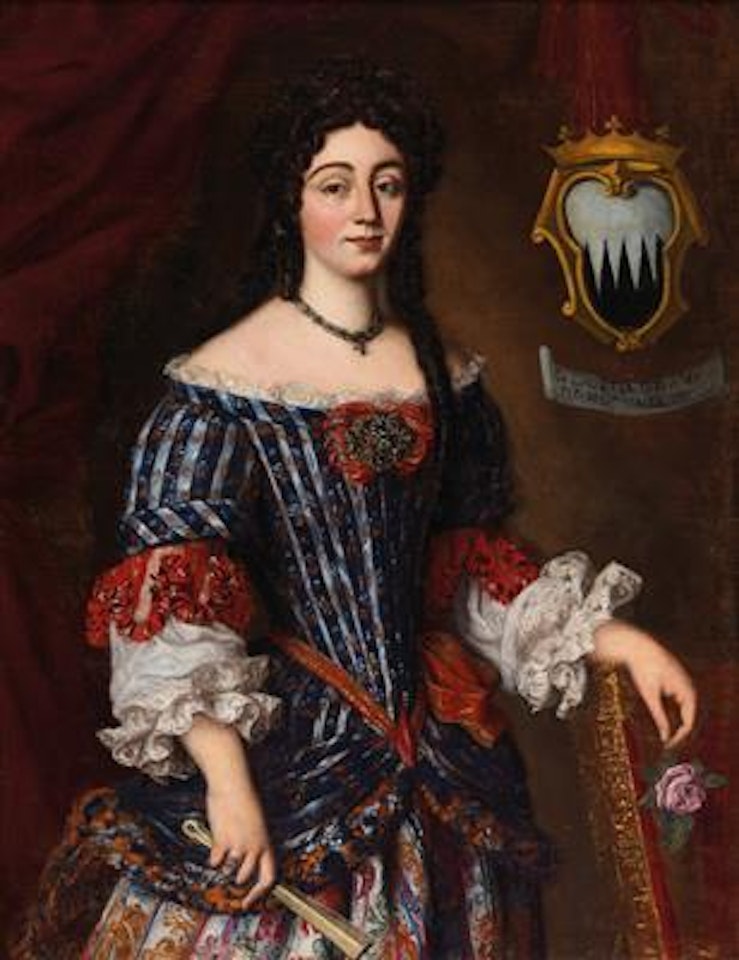 Portrait of Lucrezia Ruffo, Marchesa della Valle by Jacob Ferdinand Voet