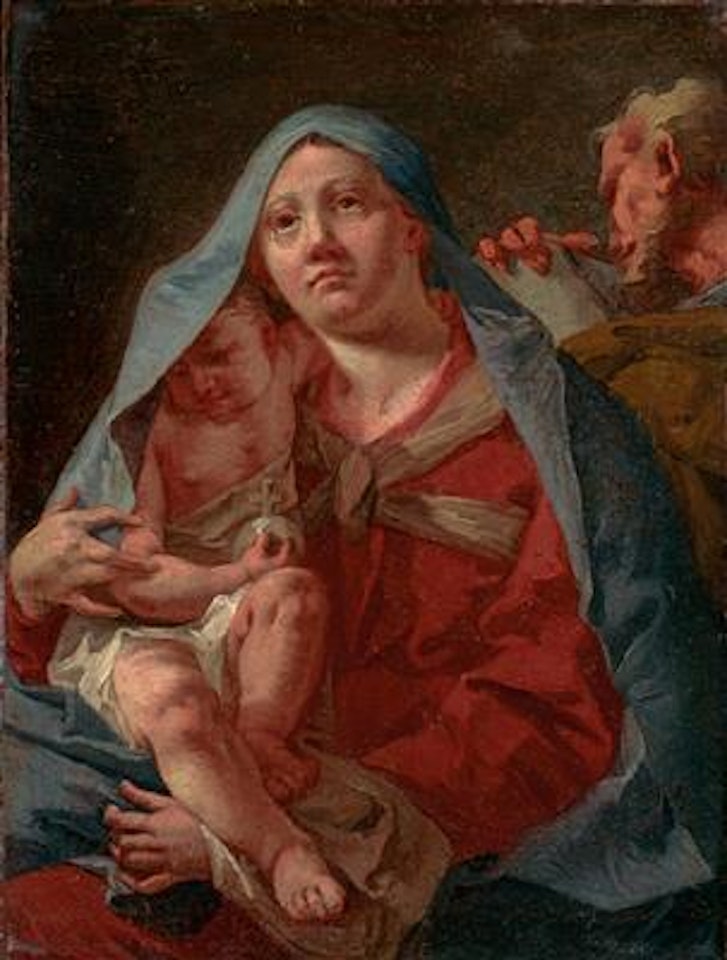 Holy Family by Venetian School