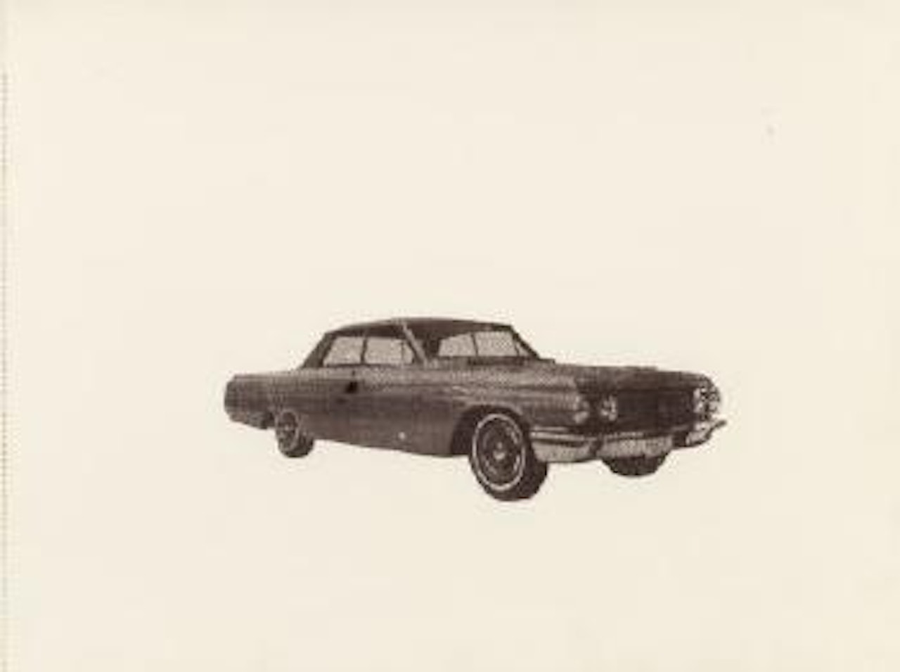 Untitled (Car) by Andy Warhol