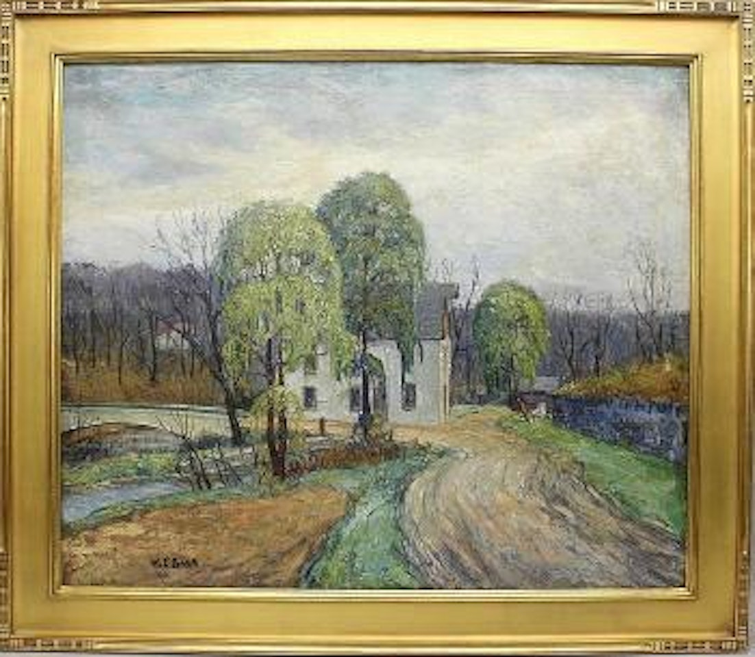 The old mill by Walter Emerson Baum