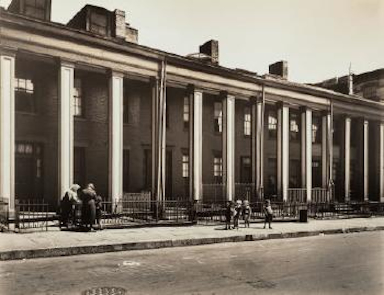 Willow Place, Brooklyn by Berenice Abbott