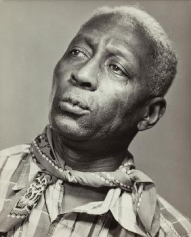 Leadbelly (Huddie Ledbetter), New York by Berenice Abbott