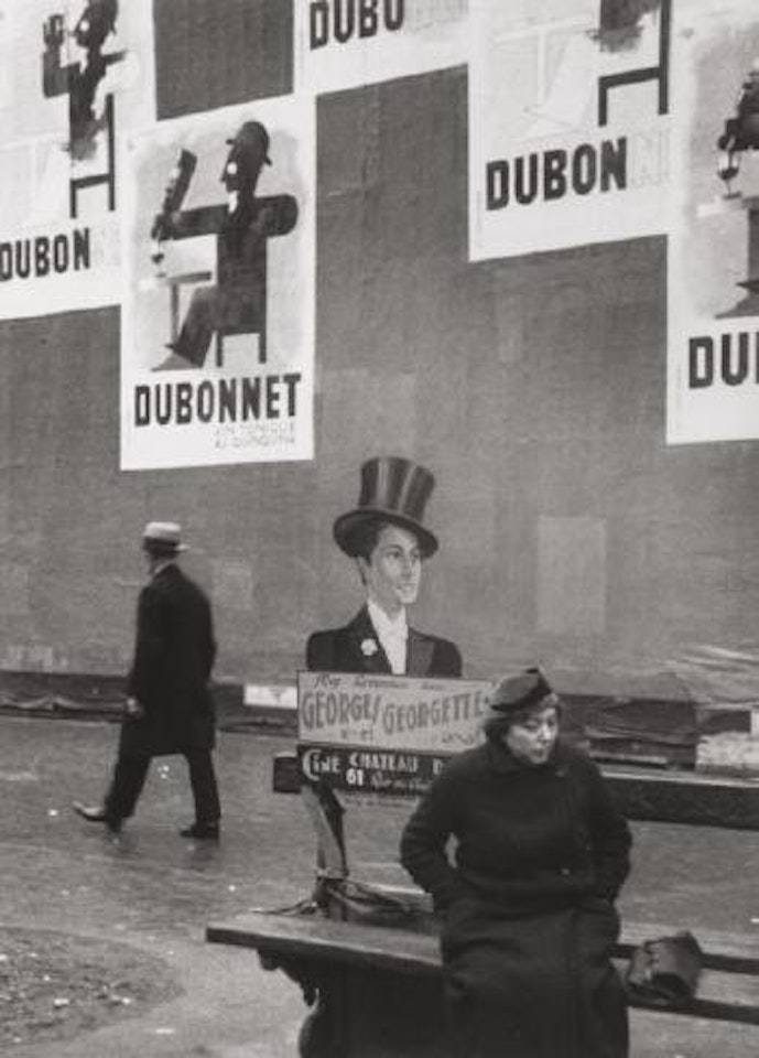 Dubo, Dubon, Dubonnet by André Kertész