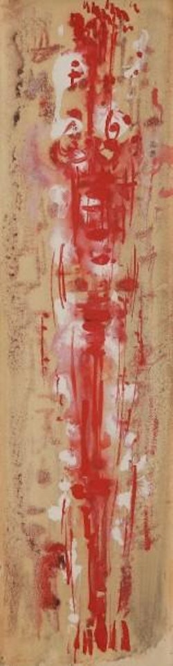 Femme dans une lumière rouge by André Masson