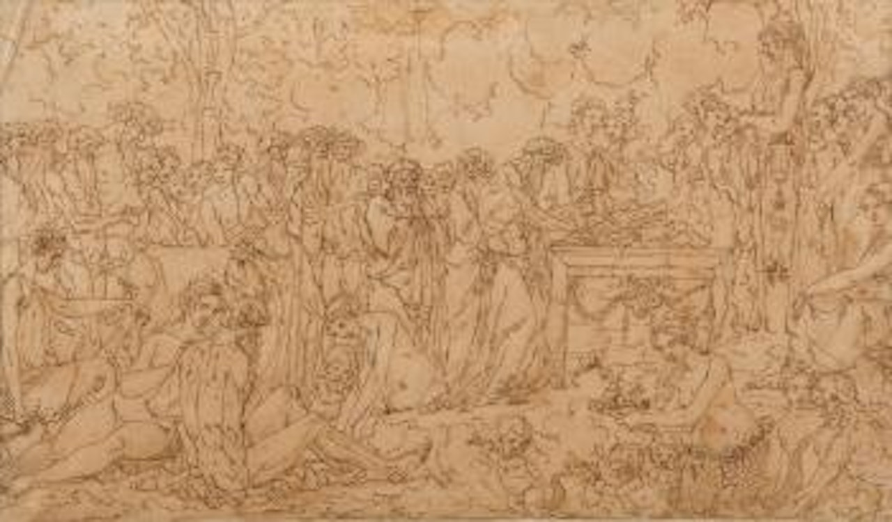 Bacchanale by Louis-Félix de la Rue