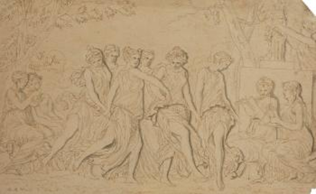 Bacchanale by Louis-Félix de la Rue