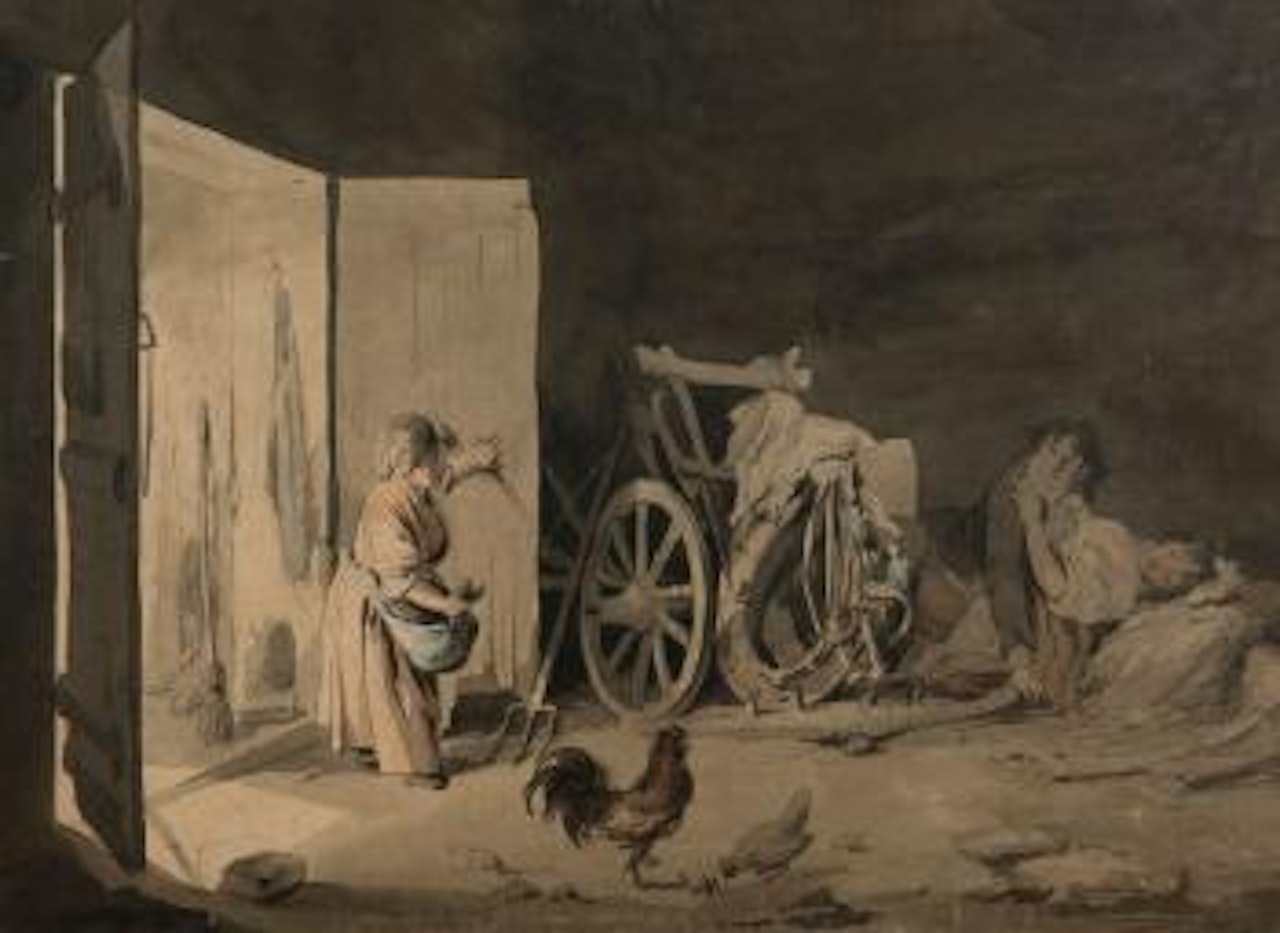 Les amants surpris by Louis-Leopold Boilly