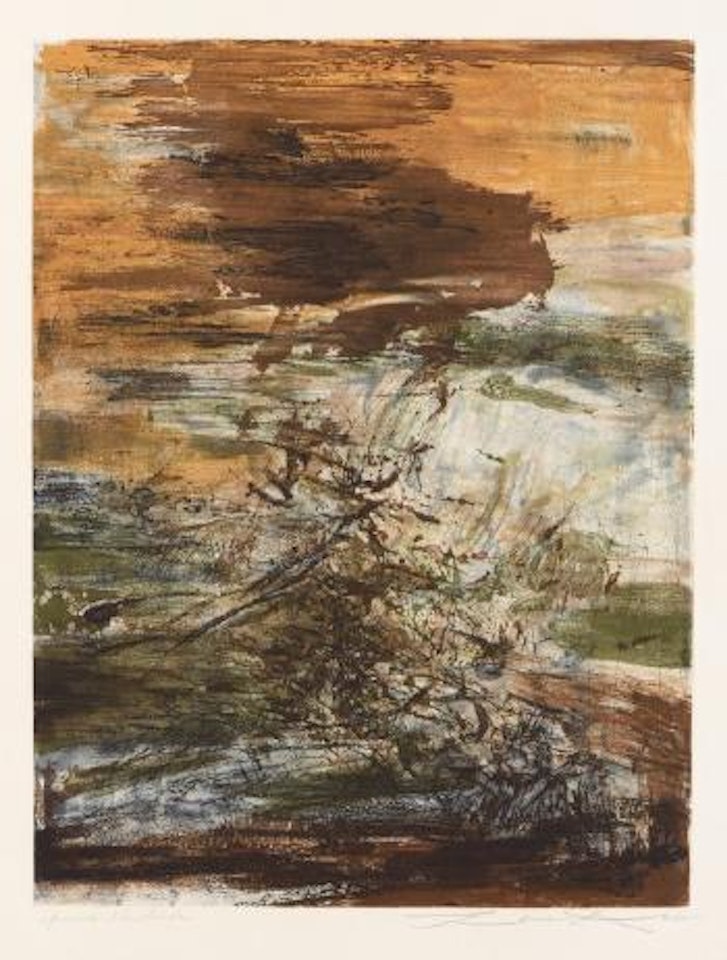 Sans titre by Zao Wou-Ki