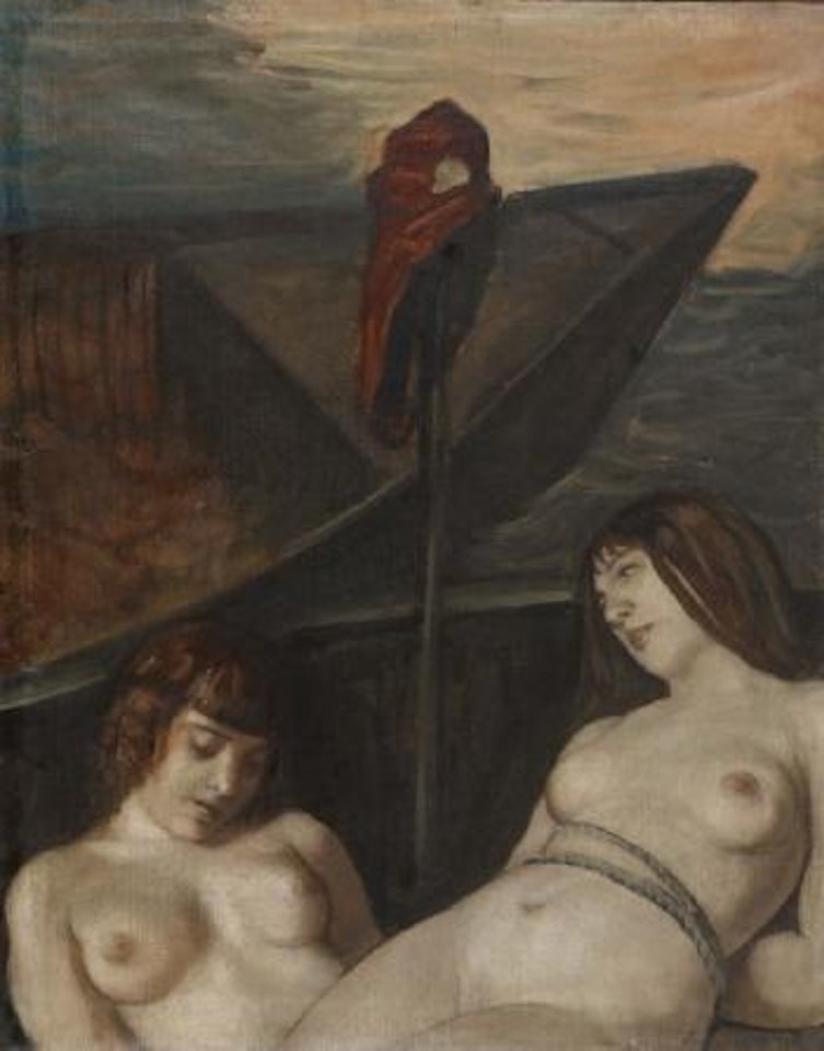 Les naufragés de la République by Emile Bernard