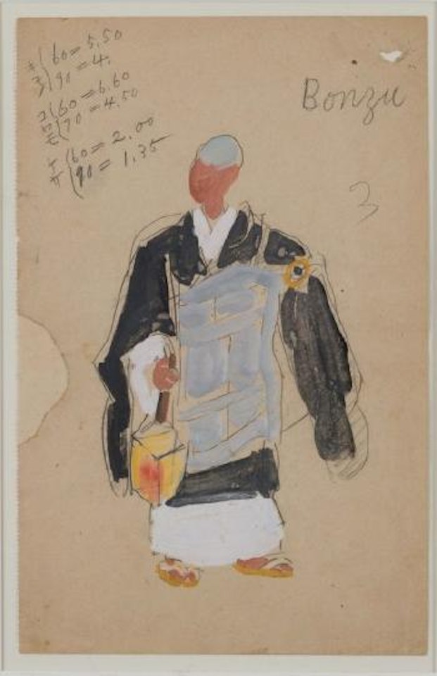Bonzu (Le bonze) by Leonard Tsuguharu Foujita