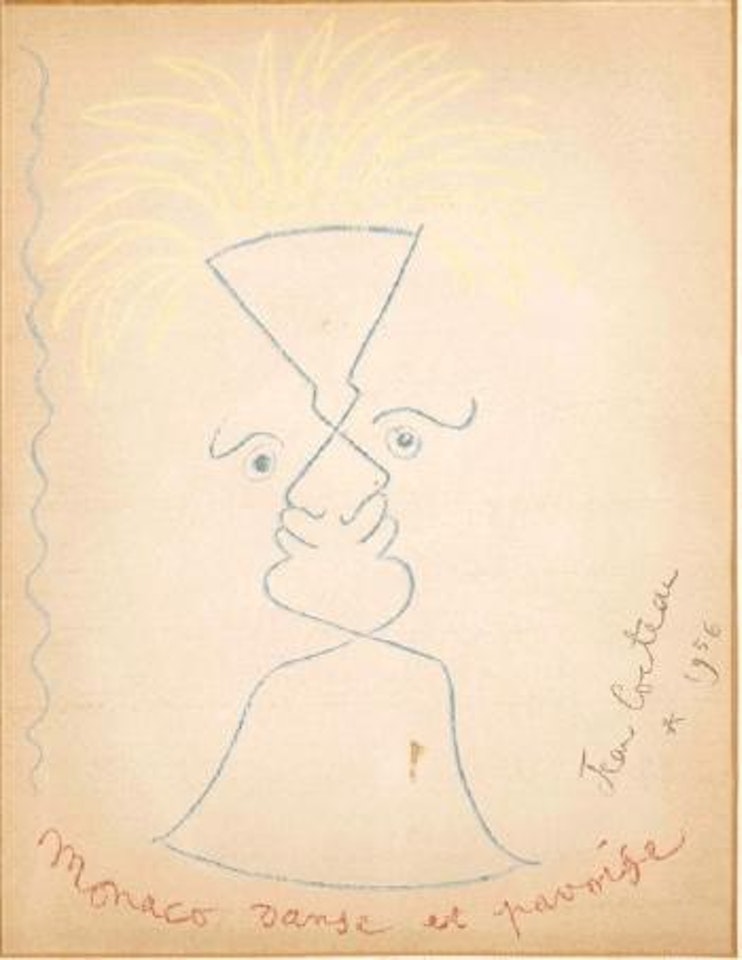 Monaco danse et pavoise by Jean Cocteau